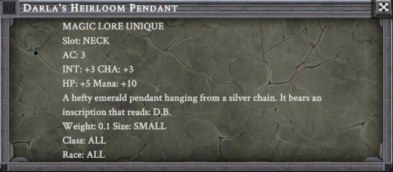 DARLA'S HEIRLOOM PENDANT item card